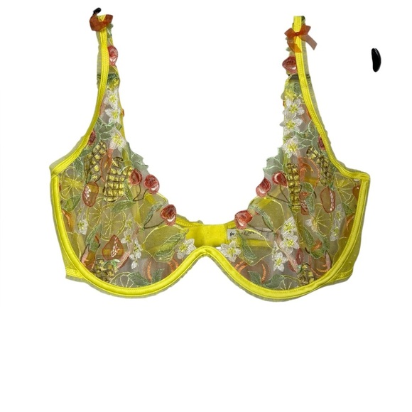 For Love And Lemons Mirabelle Bra Size 38D - Picture 4 of 10